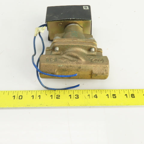 CKD AD11-20A Air/Water/LT Oil Solenoid Valve 3/4" NPT