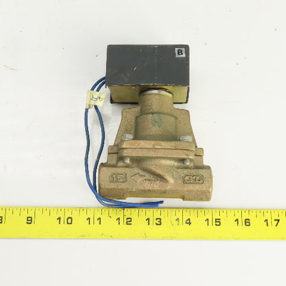 CKD AD11-20A Air/Water/LT Oil Solenoid Valve 3/4" NPT