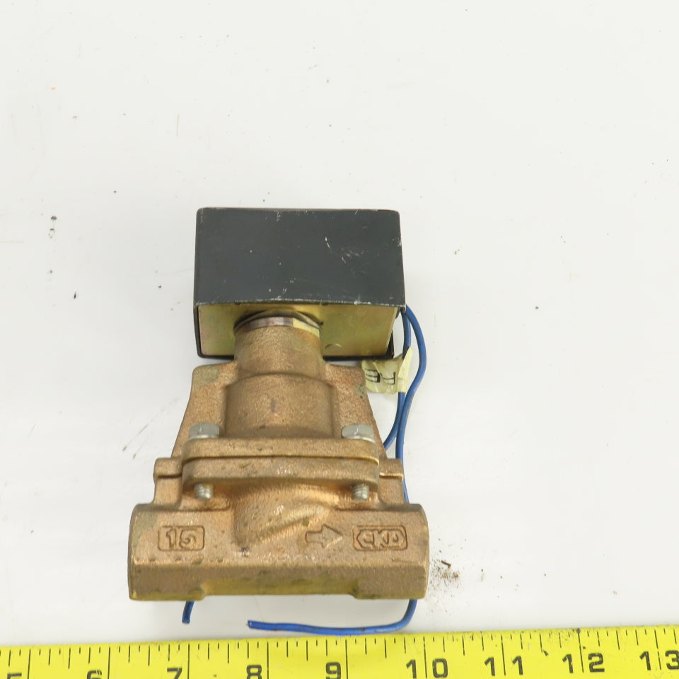 CKD AD11-20A Air/Water/LT Oil Solenoid Valve 3/4" NPT