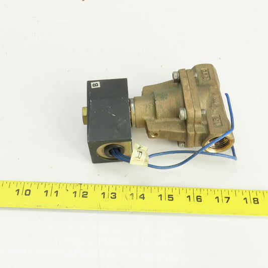 CKD AD11-20A Air/Water/LT Oil Solenoid Valve 3/4" NPT