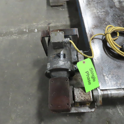 120"L Slider Bed 23" W Belt Conveyor 30FPM 120V Single Phase No Belt or legs