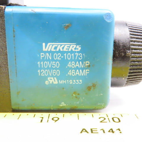 Vickers DG4V-3S-2N-M-FPA5WL-B5-60 4/2 Way Hydraulic Valve Detent 120V Coil