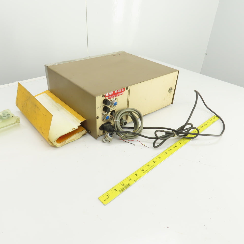 K.J-Law M900-I Verimet Eddy Current Signal Monitor 115V W/Manual