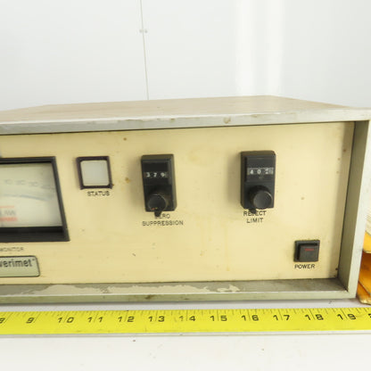 K.J-Law M900-I Verimet Eddy Current Signal Monitor 115V W/Manual
