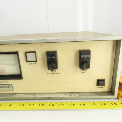 K.J-Law M900-I Verimet Eddy Current Signal Monitor 115V W/Manual