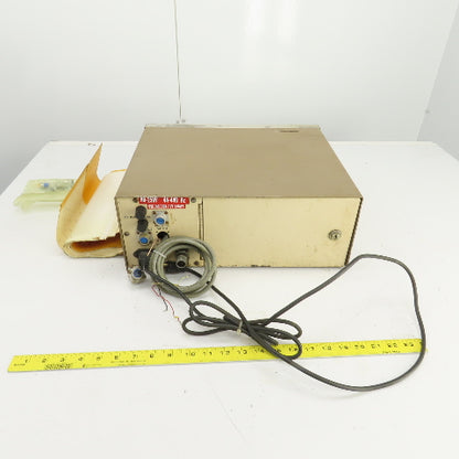 K.J-Law M900-I Verimet Eddy Current Signal Monitor 115V W/Manual
