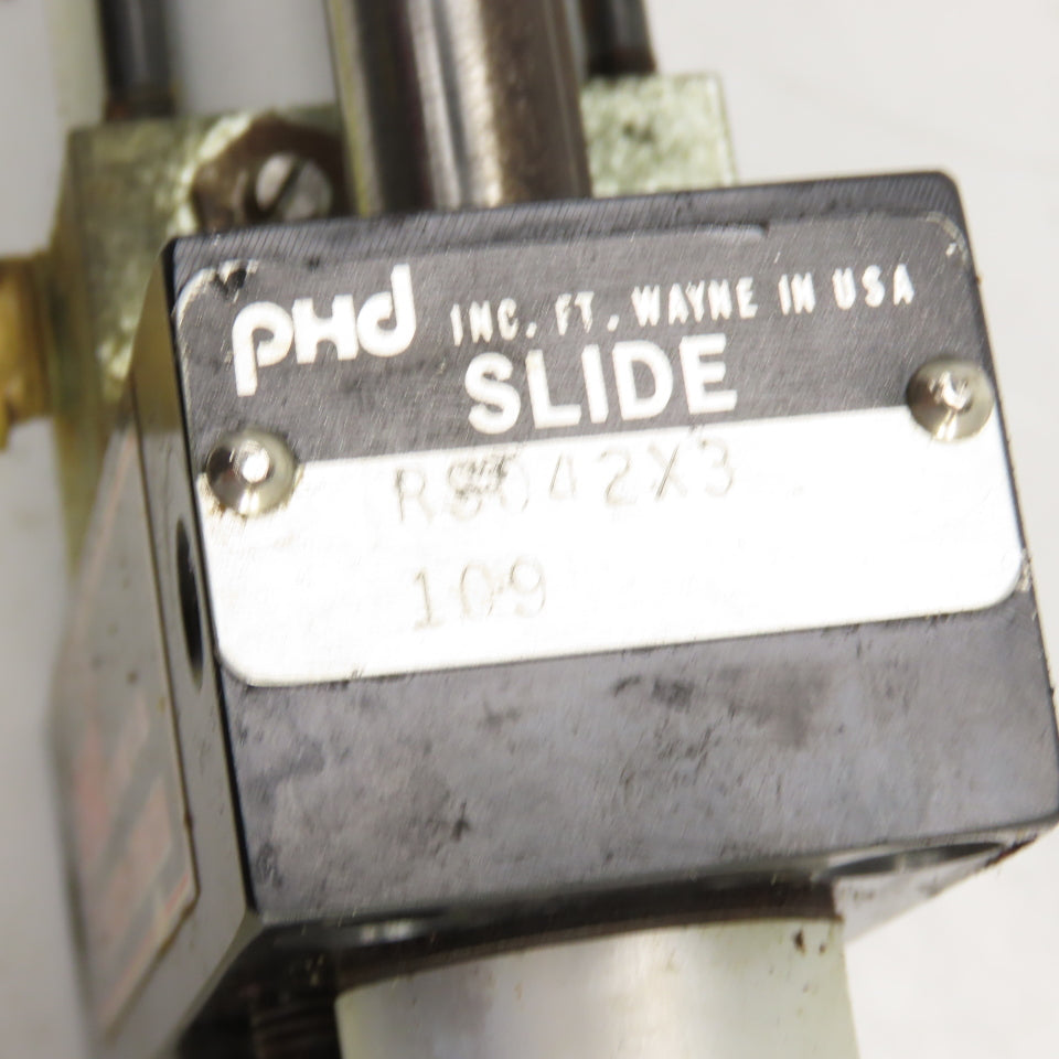 Parker RS042X3 Guided Hydraulic Cylinder 3" Stroke 3/8" Rod 4-1/2" x1-3/8" Block