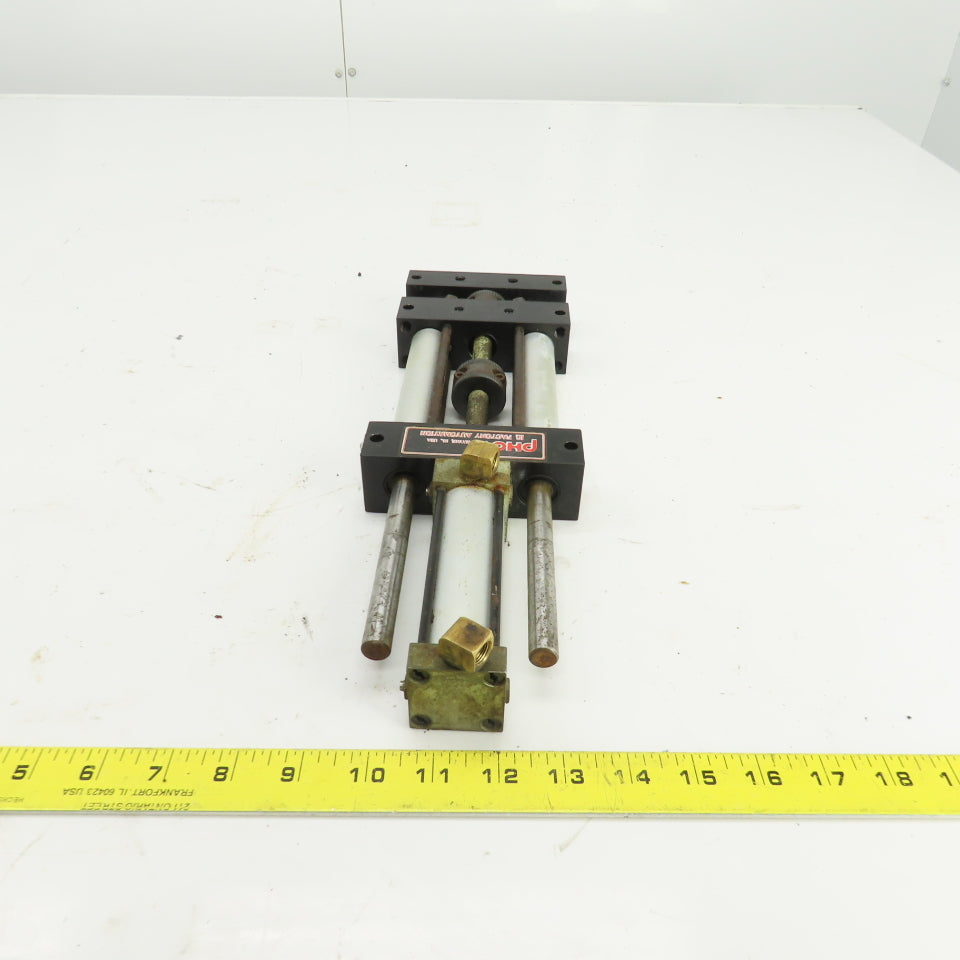 Parker RS042X3 Guided Hydraulic Cylinder 3" Stroke 3/8" Rod 4-1/2" x1-3/8" Block