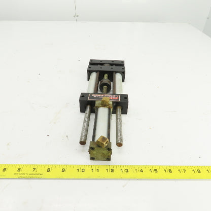 Parker RS042X3 Guided Hydraulic Cylinder 3" Stroke 3/8" Rod 4-1/2" x1-3/8" Block