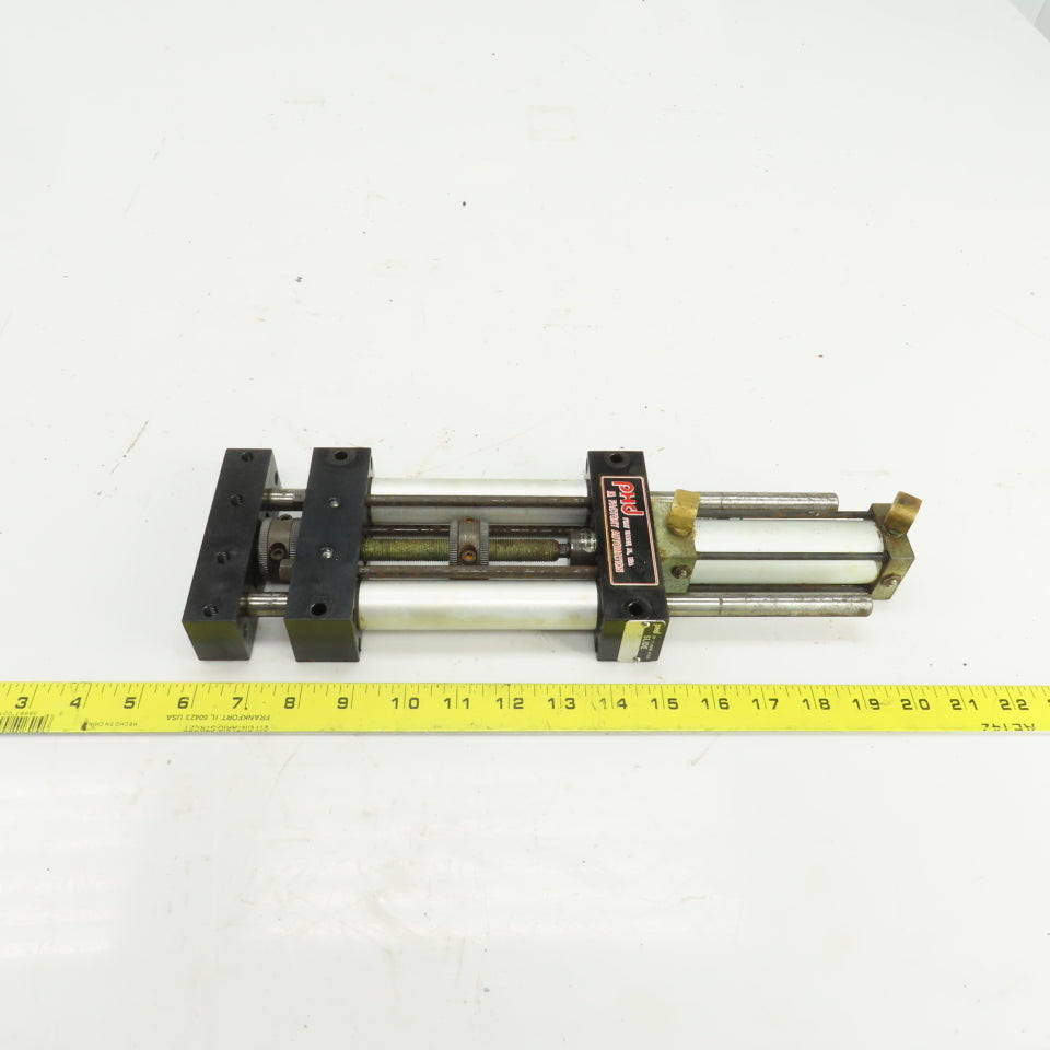 Parker RS042X3 Guided Hydraulic Cylinder 3" Stroke 3/8" Rod 4-1/2" x1-3/8" Block