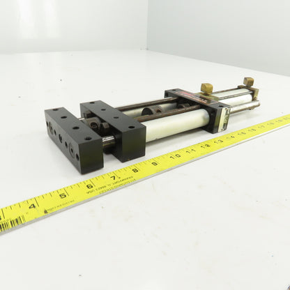 Parker RS042X3 Guided Hydraulic Cylinder 3" Stroke 3/8" Rod 4-1/2" x1-3/8" Block