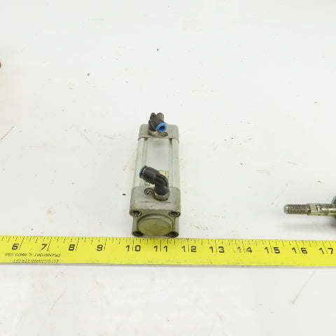 Festo DNC-32-25PPV-A Pneumatic Cylinder 32mm Bore 25mm Stroke Lot Of 2