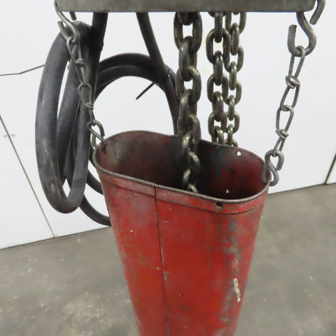 Dayton 3Z326 2 Ton Electric Hoist 10' Lift 8 FPM 230/460V 3Ph