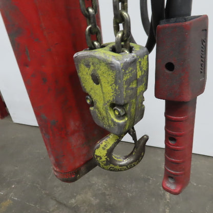 Dayton 3Z326 2 Ton Electric Hoist 10' Lift 8 FPM 230/460V 3Ph