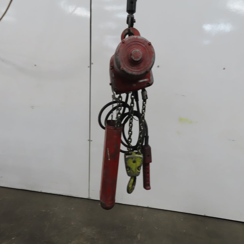 Dayton 3Z326 2 Ton Electric Hoist 10' Lift 8 FPM 230/460V 3Ph