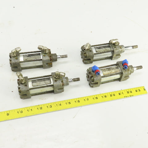 Mecman Ser 167 Double Acting Pneumatic Cylinder 25mm Stroke 32mm Bore Lot Of 4