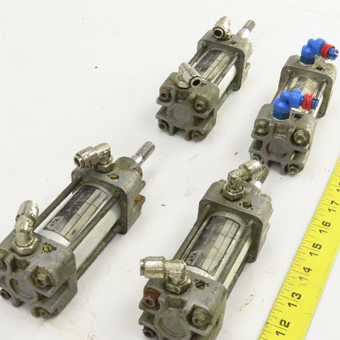 Mecman Ser 167 Double Acting Pneumatic Cylinder 25mm Stroke 32mm Bore Lot Of 4