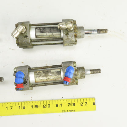 Mecman Ser 167 Double Acting Pneumatic Cylinder 25mm Stroke 32mm Bore Lot Of 4