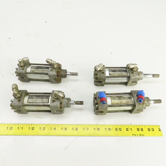 Mecman Ser 167 Double Acting Pneumatic Cylinder 25mm Stroke 32mm Bore Lot Of 4