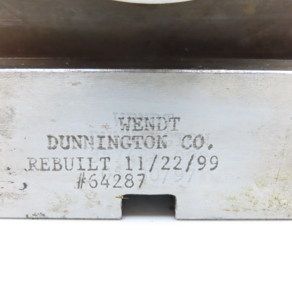 Wendt Dunnington Wheel Dressing Spindle 1" Arbor 3/4" Drive Shaft