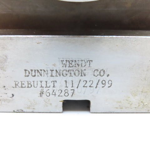 Wendt Dunnington Wheel Dressing Spindle 1" Arbor 3/4" Drive Shaft
