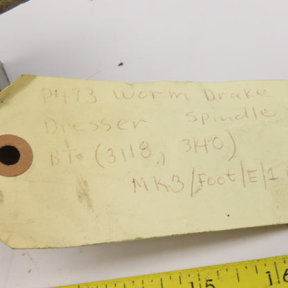 Wendt Dunnington Wheel Dressing Spindle 1" Arbor 3/4" Drive Shaft