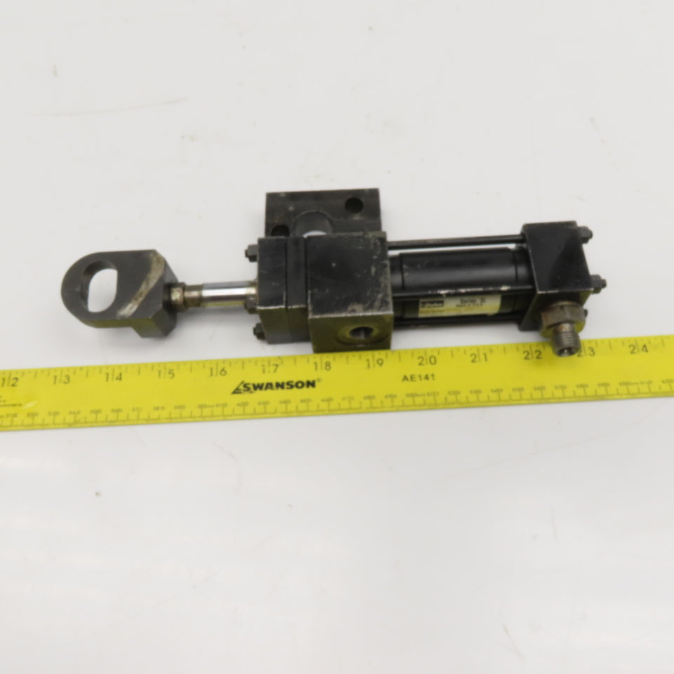 Parker TB3LCR14M 1" Bore 1-1/2" Stroke Double Acting Hydraulic Cylinder 1900PSI