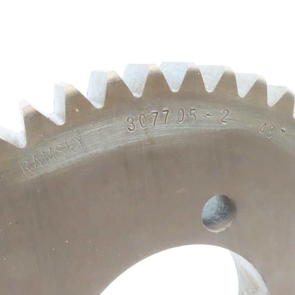 Ramsey 307705-2 Sprocket Gear 9-1/2" OD 48 Tooth 3-3/4" Bore 1-3/16" Wide