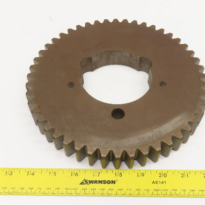 Ramsey 307705-2 Sprocket Gear 9-1/2" OD 48 Tooth 3-3/4" Bore 1-3/16" Wide