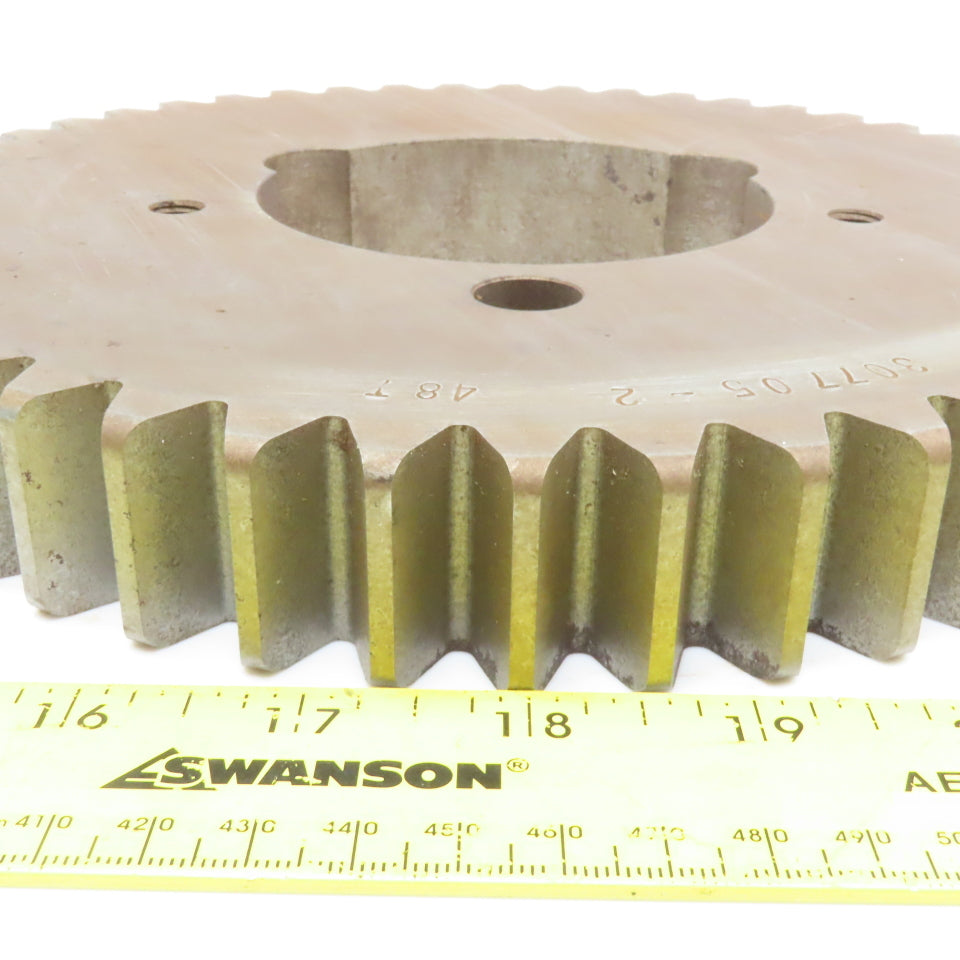 Ramsey 307705-2 Sprocket Gear 9-1/2" OD 48 Tooth 3-3/4" Bore 1-3/16" Wide