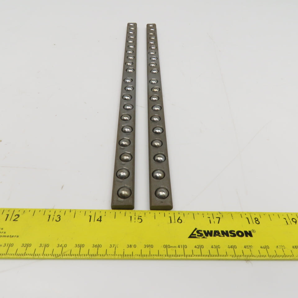 3/8" Bearing Ball Linear Cross Roller Slide Way 12-7/8" Long Lot Of 2