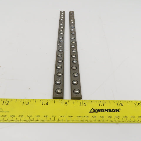3/8" Bearing Ball Linear Cross Roller Slide Way 12-7/8" Long Lot Of 2