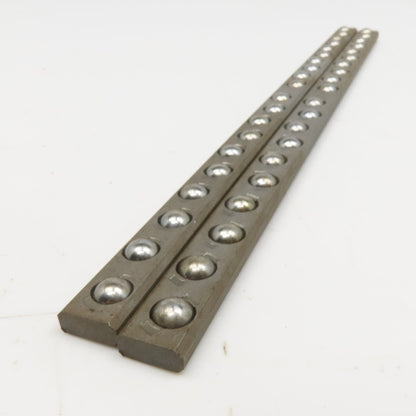3/8" Bearing Ball Linear Cross Roller Slide Way 12-7/8" Long Lot Of 2