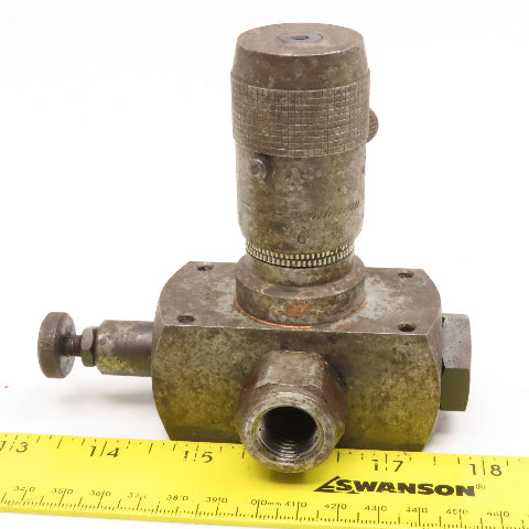 Parker TPC600S 06AL-02CA Temperature Pressure Compensated Flow Control Valve