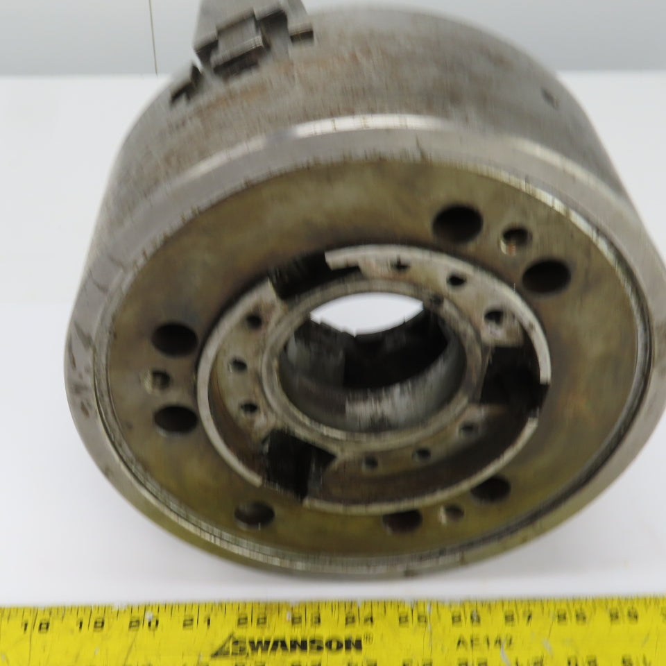 Kitagawa 10" Diameter 3 Jaw Hydraulic Lathe Power Chuck 3" Thru Hole