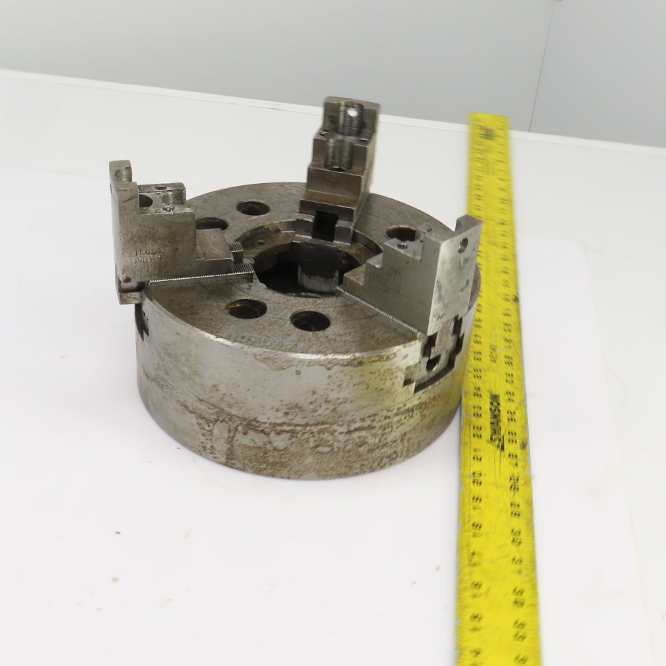 Kitagawa 10" Diameter 3 Jaw Hydraulic Lathe Power Chuck 3" Thru Hole