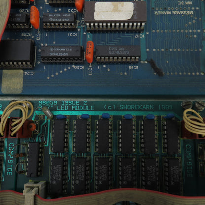 Shorekarn S6059 Issue 2 19" LED Rack Display CPU Module 24 Digits