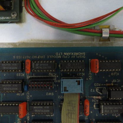 Shorekarn S6059 Issue 2 19" LED Rack Display CPU Module 24 Digits