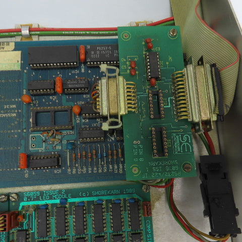 Shorekarn S6059 Issue 2 19" LED Rack Display CPU Module 24 Digits