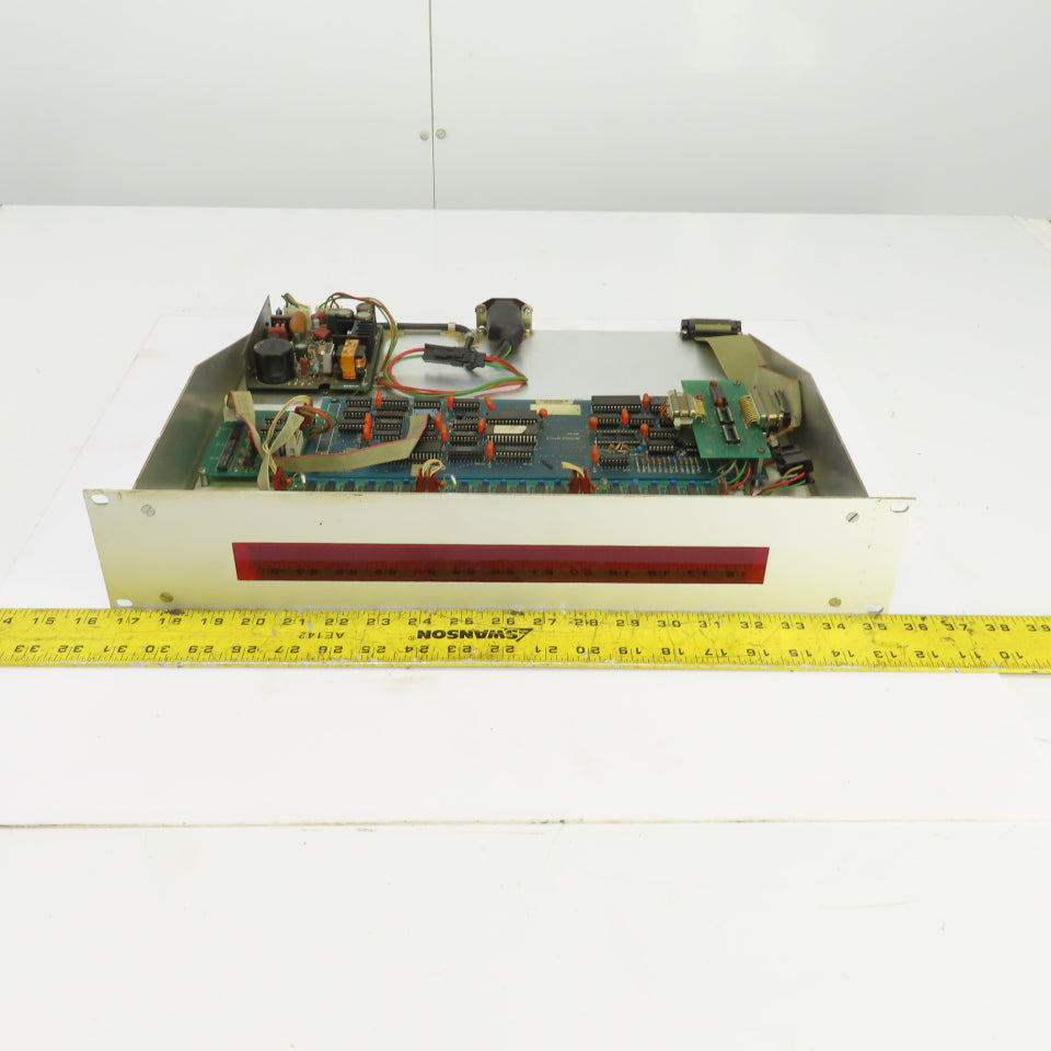 Shorekarn S6059 Issue 2 19" LED Rack Display CPU Module 24 Digits