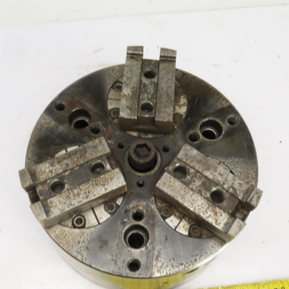 Forkardt E4210C 10" Diameter 3 Jaw Active Pulldown Power Chuck 10,000LBS Drawbar