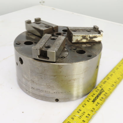 Forkardt E4210C 10" Diameter 3 Jaw Active Pulldown Power Chuck 10,000LBS Drawbar