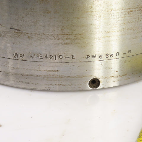 Forkardt E4210C 10" Diameter 3 Jaw Active Pulldown Power Chuck 10,000LBS Drawbar