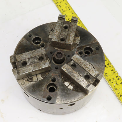Forkardt E4210C 10" Diameter 3 Jaw Active Pulldown Power Chuck 10,000LBS Drawbar