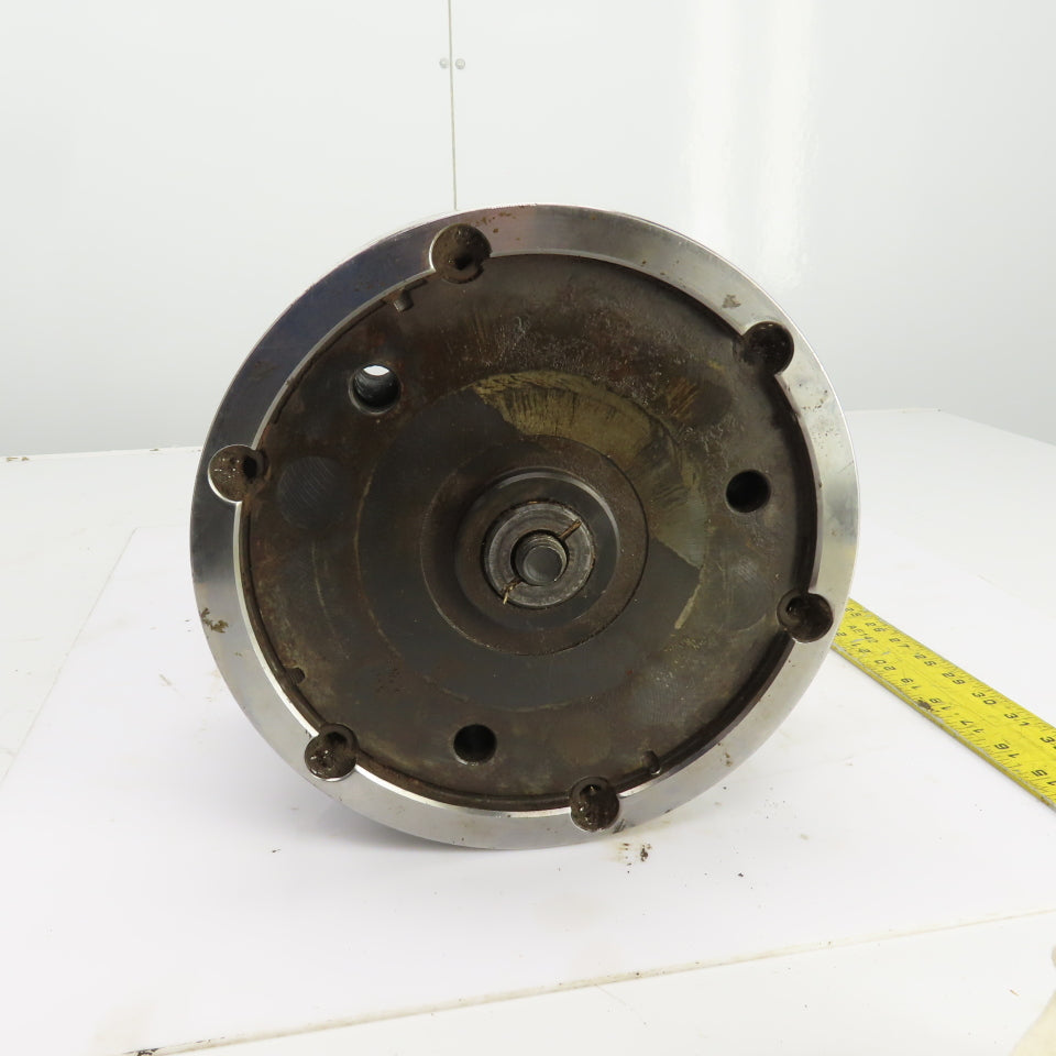 Forkardt E4210C 10" Diameter 3 Jaw Active Pulldown Power Chuck 10,000LBS Drawbar
