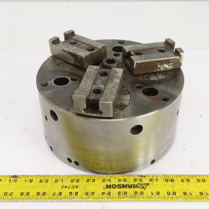 Forkardt E4210C 10" Diameter 3 Jaw Active Pulldown Power Chuck 10,000LBS Drawbar