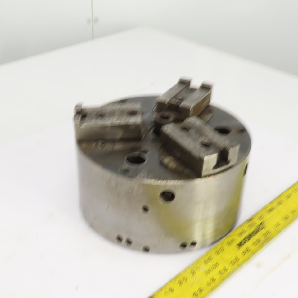 Forkardt E4210C 10" Diameter 3 Jaw Active Pulldown Power Chuck 10,000LBS Drawbar