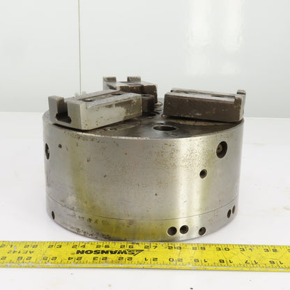 Forkardt E4210C 10" Diameter 3 Jaw Active Pulldown Power Chuck 10,000LBS Drawbar