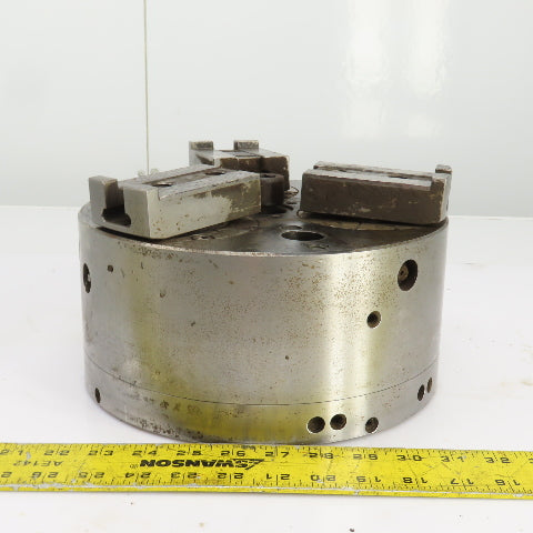 Forkardt E4210C 10" Diameter 3 Jaw Active Pulldown Power Chuck 10,000LBS Drawbar