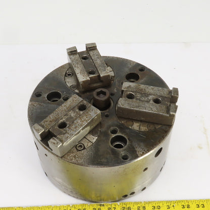 Forkardt E4210C 10" Diameter 3 Jaw Active Pulldown Power Chuck 10,000LBS Drawbar